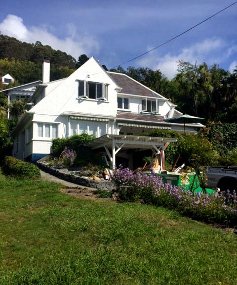 Exterior front view of house