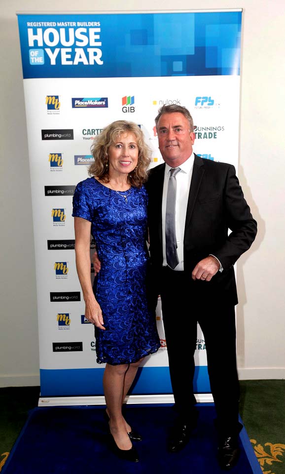 Rachel and Lawrie at house of the year awards