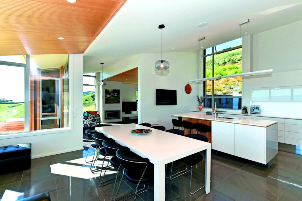 Kitchen and dining room