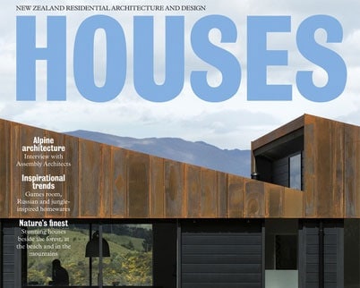 Houses NZ Magazine feature cover Cable Bay