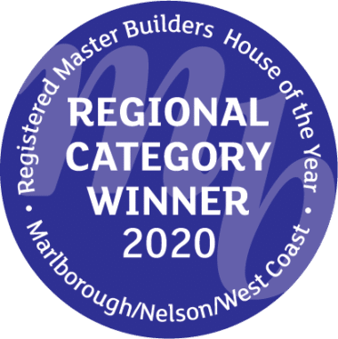 2020 Master Builders House of the Year Regional Category winner for Renovations Nelson Marlborough & the West Coast Badge